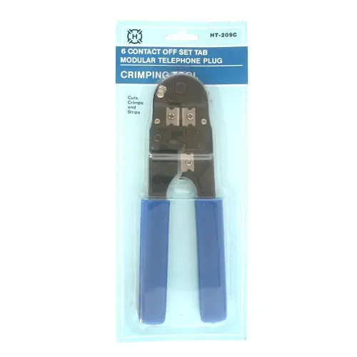 T.E.G. modulaire krimptang 6-pins RJ striptang