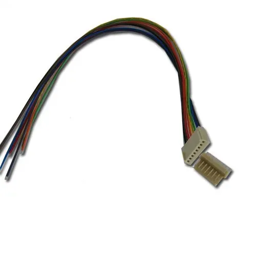 T.E.G. IDC connector 8-polig header+socket 2,54 mm met draden
