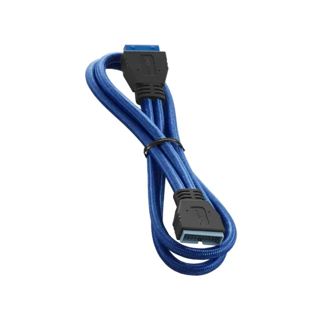 CableMod ModFlex Internal USB 3.0 50cm verlengkabel blauw gesleevd