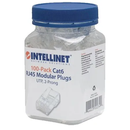 T.E.G. Cat6 RJ45 connector 8P8C patchkabel 2-voudig