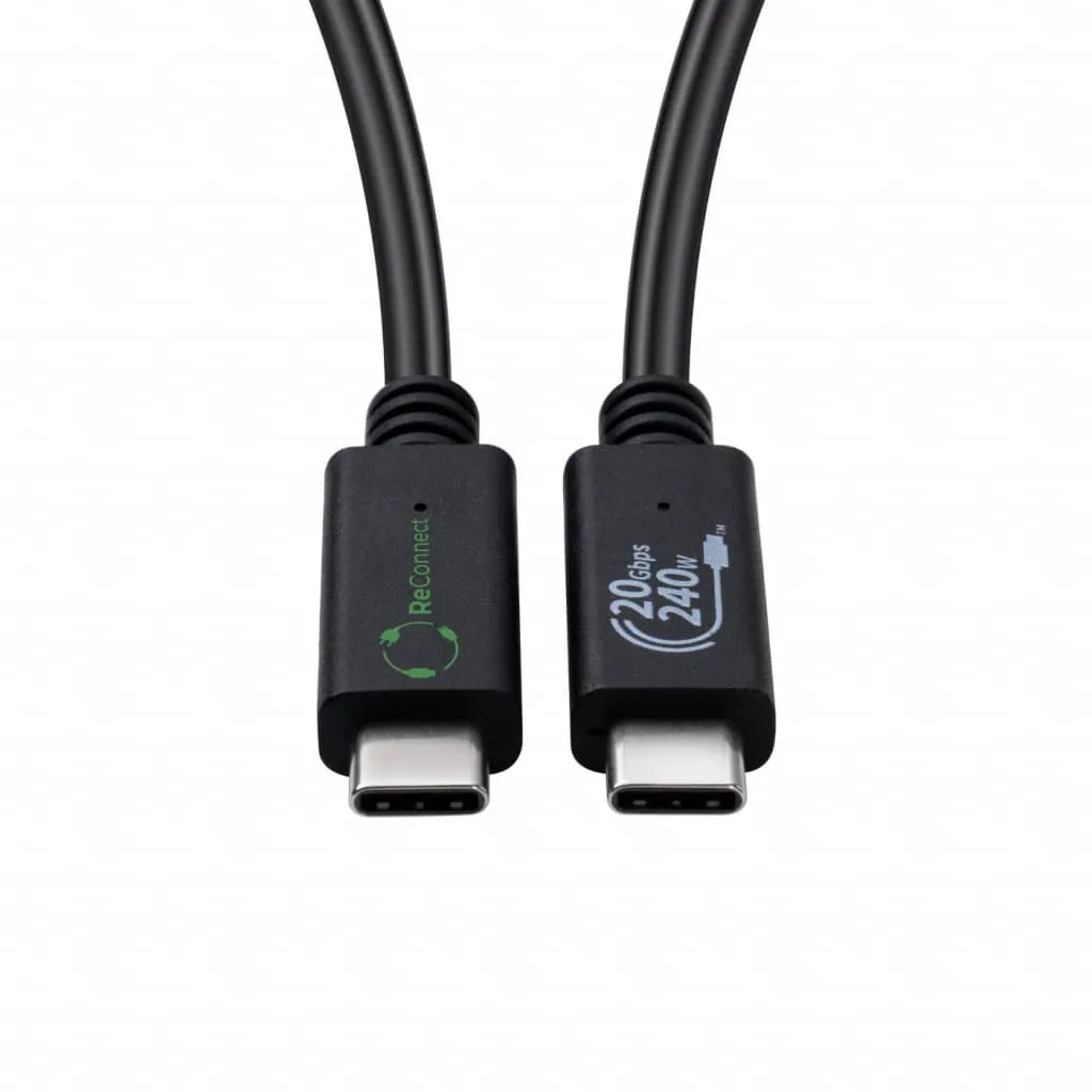 Microconnect ReConnect USB-C 3.2 Gen2x2 kabel 1m gerecycled