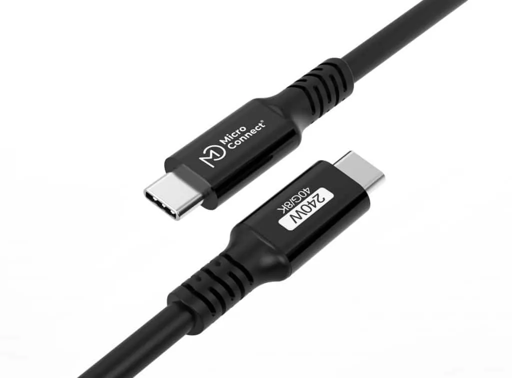 Microconnect Premium USB-C kabel 1,5m 240W 40Gbps