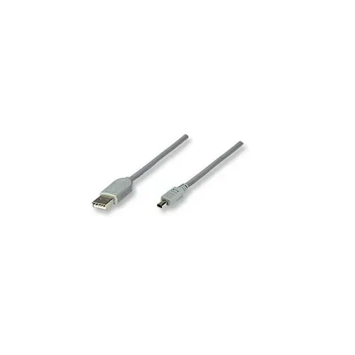 T.E.G. USB 2.0 A naar Mini 4-pin kabel 1,8 m