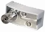 T.E.G. IEC coax antenneplug female 9,5mm wit