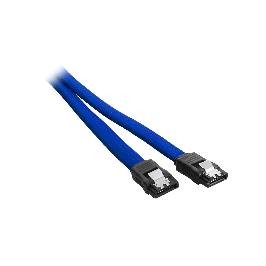 CableMod ModMesh SATA kabel 60 cm blauw SATA 3