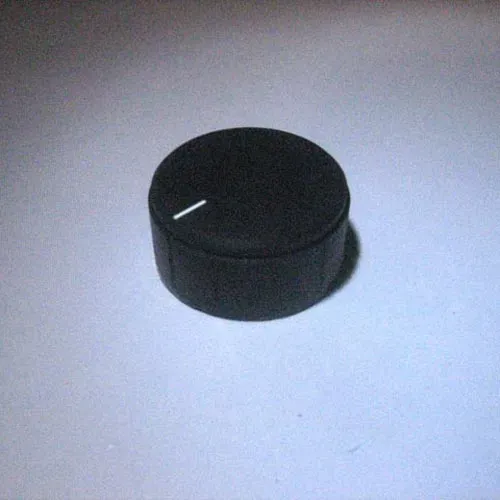 T.E.G. Schroefknop 16x34 Streep As 6mm