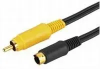 T.E.G. Cinch Verloopkabel S-VHS M/M 5m
