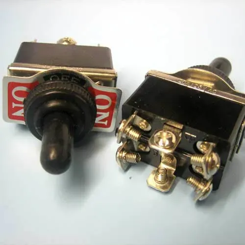 T.E.G. Tuimelschakelaar Inbouw 2-0-2 Puls 15A 250V