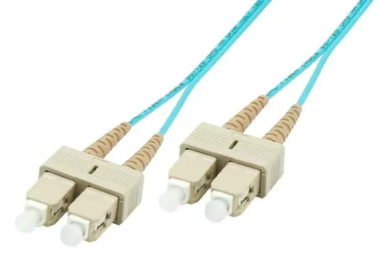 Microconnect OM3 glasvezelkabel SC-SC 25m duplex multimode