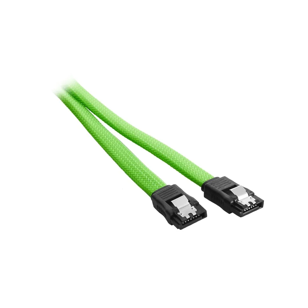 CableMod ModMesh SATA 3 kabel lichtgroen 60cm