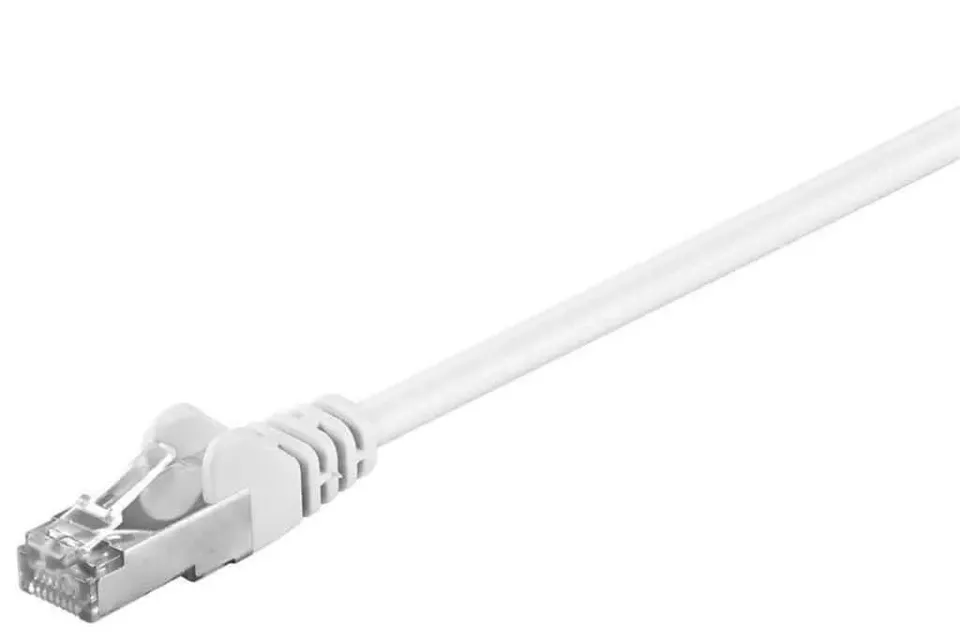 Microconnect CAT5e F/UTP Netwerkkabel 0,25m Wit
