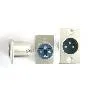 T.E.G. Cannon chassisdeel male 3-polig XLR connector