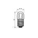 T.E.G. E10 lampje 240V 28x10mm per stuk