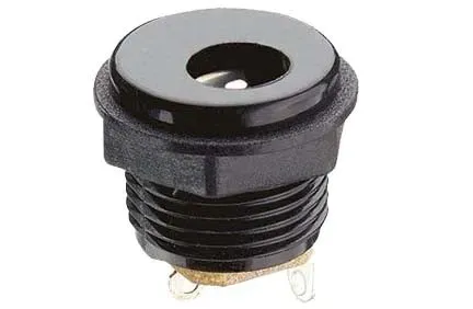 T.E.G. Voeding Chassisdeel 5,5x2,1mm met Schakelaar