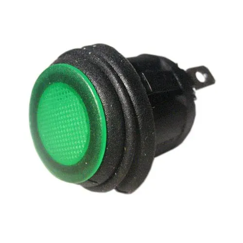 T.E.G. wipschakelaar inbouw groen IP65 10A