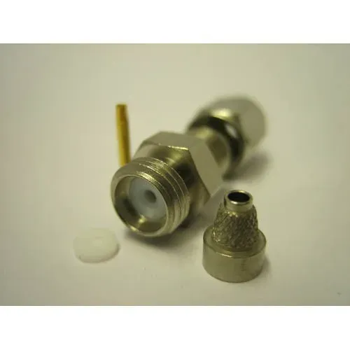 T.E.G. SMA female plug klem/soldeer voor RG174