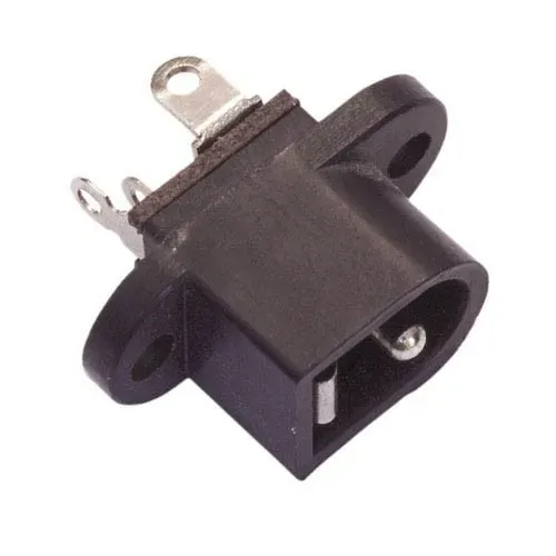 T.E.G. M4052 chassisdeel voedingsconnector 5,5x2,1mm opbouw