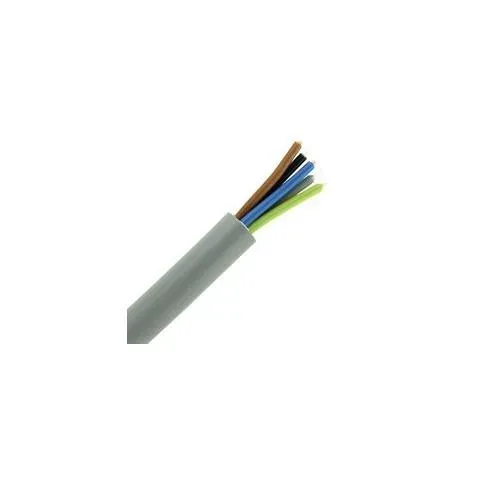 T.E.G. telefoonkabel 4+1-aderig grijs 100m spoel rond