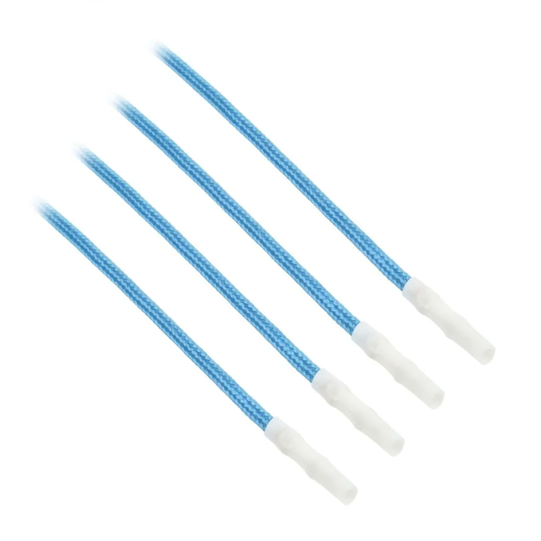 CableMod ModFlex Sleeved Wires 16 inch kabeldraden lichtblauw 4-pack