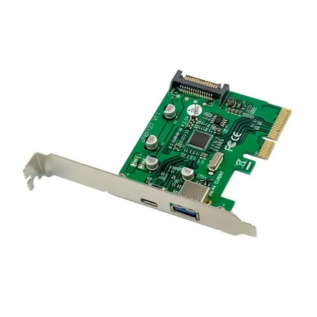 Microconnect PCI Express USB 3.1 kaart Type-C Type-A