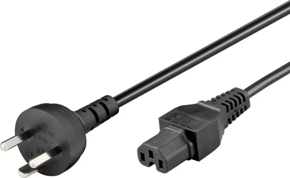 Microconnect EDB C15 stroomkabel 1,8m Deense stekker
