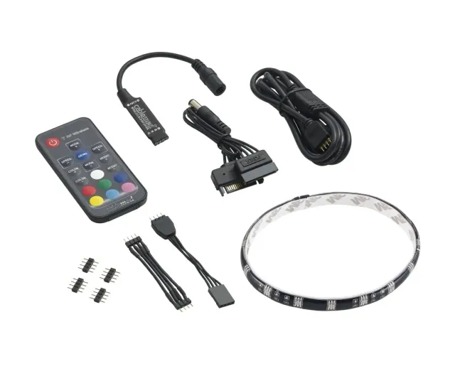 CableMod WideBeam Foam RGB ledstrip 30 cm met afstandsbediening