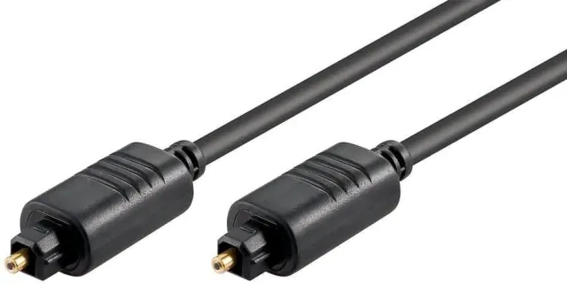 Microconnect Toslink optical kabel 3m zwart audio