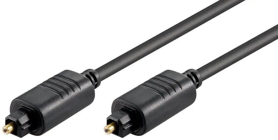 Microconnect Toslink optical kabel 3m zwart audio