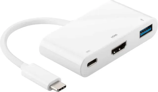 Microconnect USB-C multiport hub adapter 0,2m