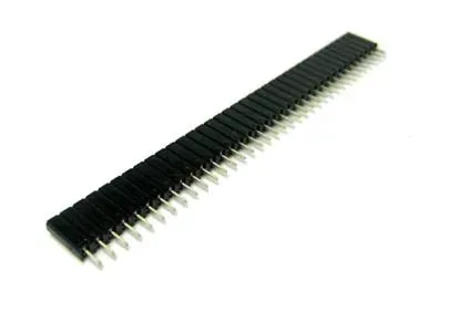 T.E.G. 1x36 connectorstrip female socket 2,54mm
