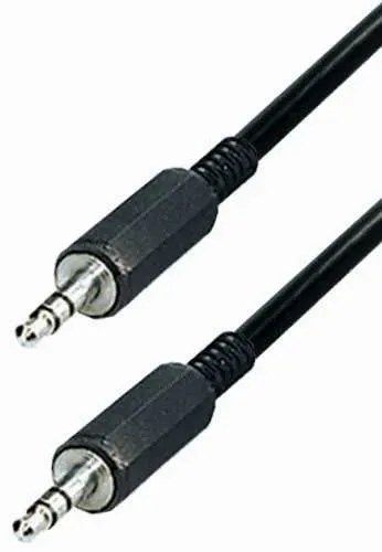 T.E.G. audiokabel 3,5mm male-male stereo 1,5m