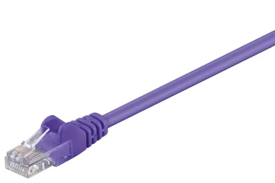 Microconnect CAT5e U/UTP netwerkkabel 5m paars