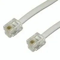 T.E.G. Modulair Aansluitsnoer 2x RJ11 Telefoonkabel 2m