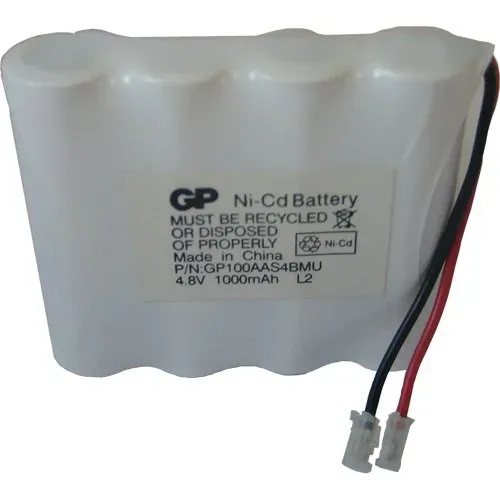 T.E.G. NiCad 4.8V 1000mAh batterij pack 57mm