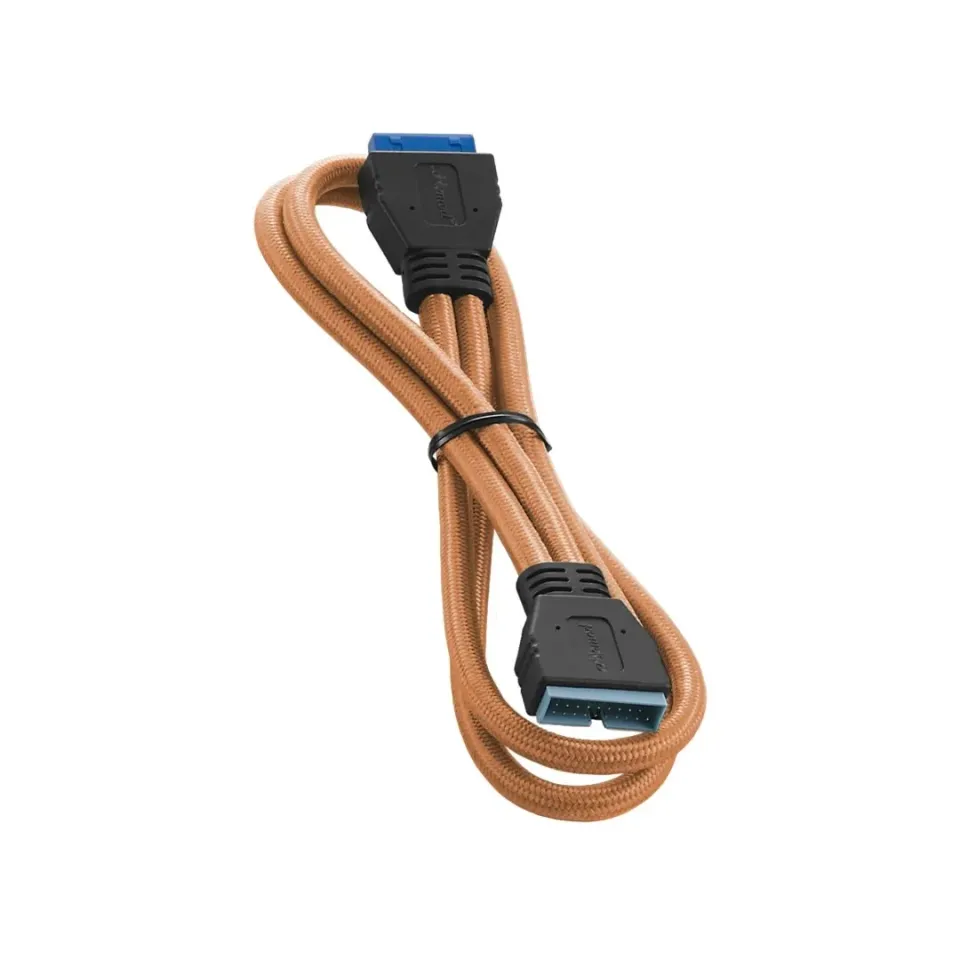 CableMod ModFlex interne USB 3.0 verlengkabel 50cm oranje