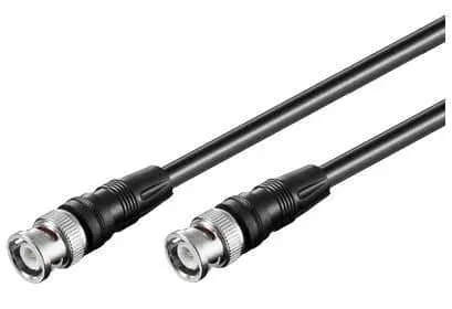 MicroConnect RG59 BNC kabel 2m zwart coax