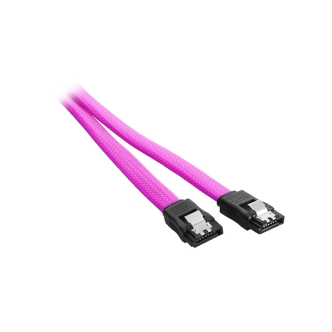 CableMod ModMesh SATA 3 kabel 60cm datakabel roze