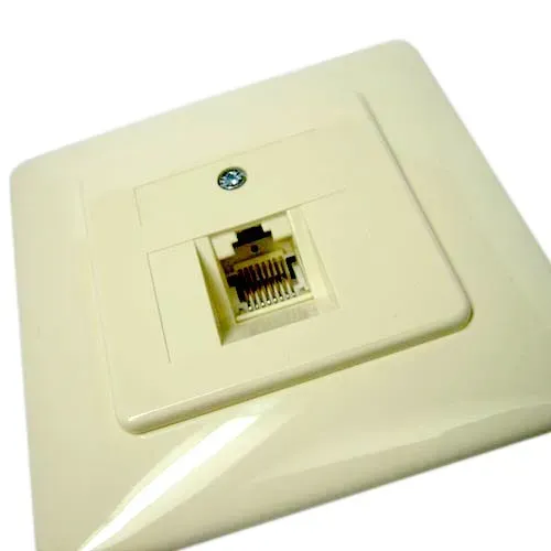 T.E.G. Modulair Aansluitdoos Enkel Inbouw analoog/ISDN