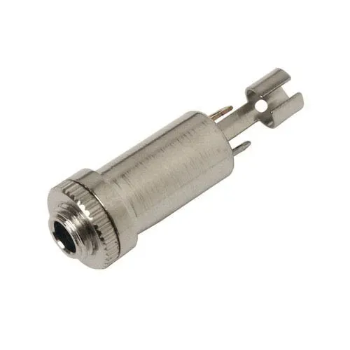 T.E.G. Stereo chassisdeel 2,5mm jack metaal