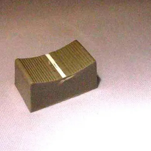T.E.G. Schuifknop 19x10 grijs