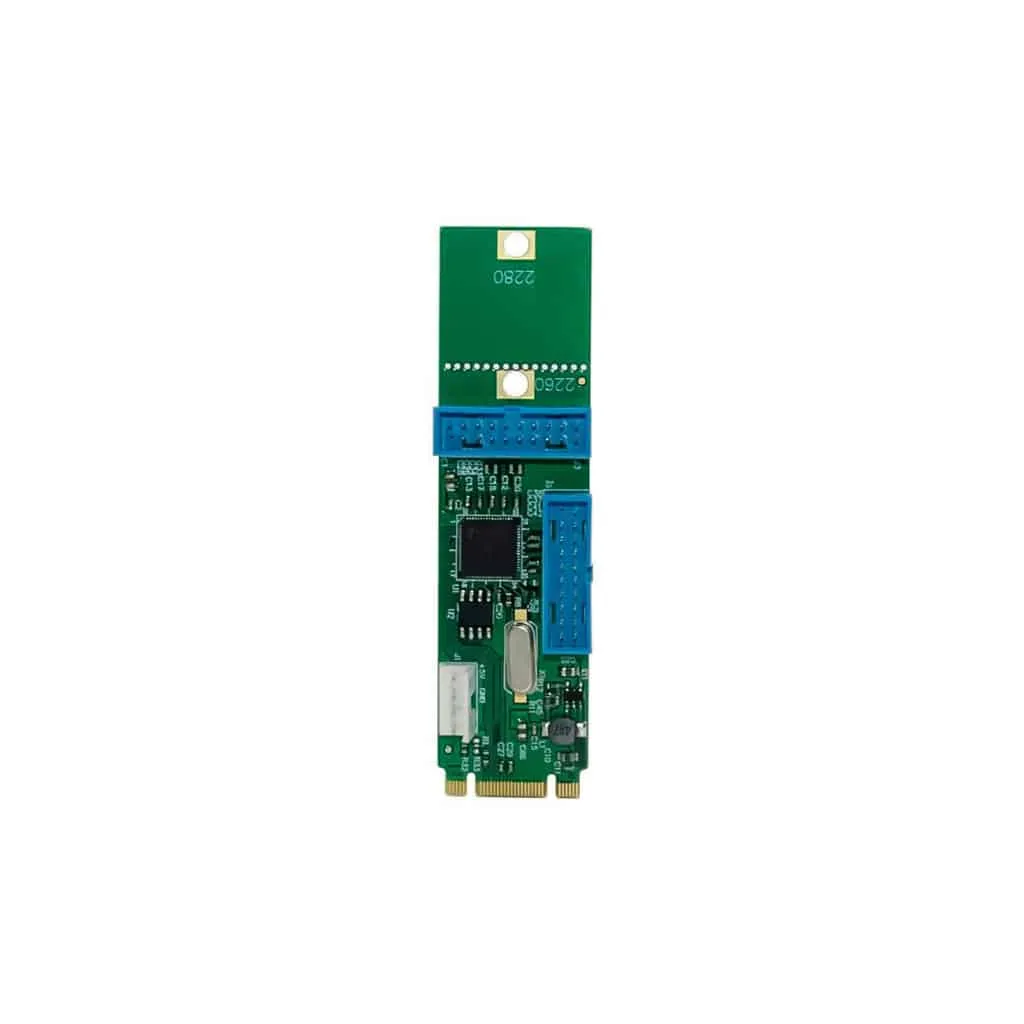 Microconnect NEC720201 USB 3.0 kaart M.2 4-poorts 5Gbps