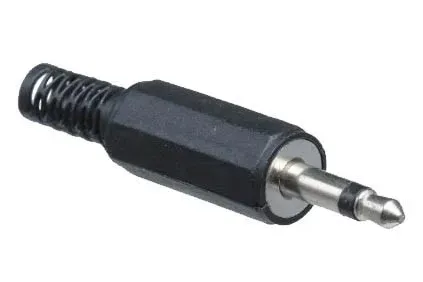 T.E.G. 3,5mm Mono Stekker Kunststof Male