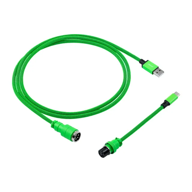 CableMod Pro toetsenbordkabel USB-A/USB-C 150cm viper groen