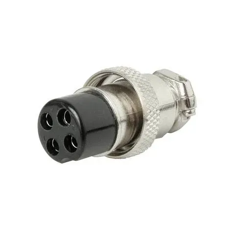 T.E.G. CB plug 4-polig female microfoonplug