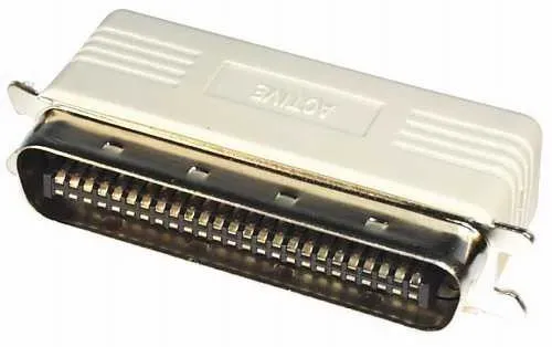 T.E.G. Centronics terminator 50-pin male connector