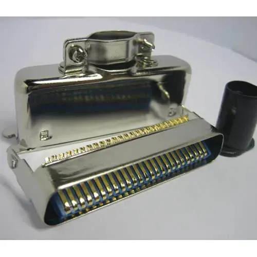 T.E.G. Blue Ribbon connector male 50-polig soldeer