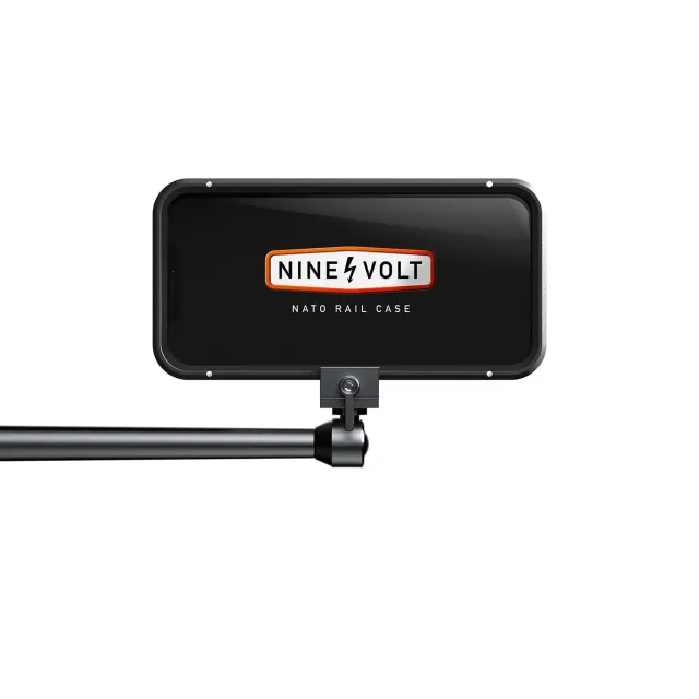 IQwire NATO telefoonhoesje iPhone 14 Pro micro-carbon