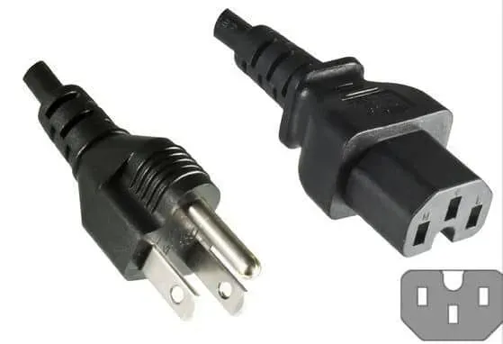 Microconnect voedingskabel US - C15 1,8m pc