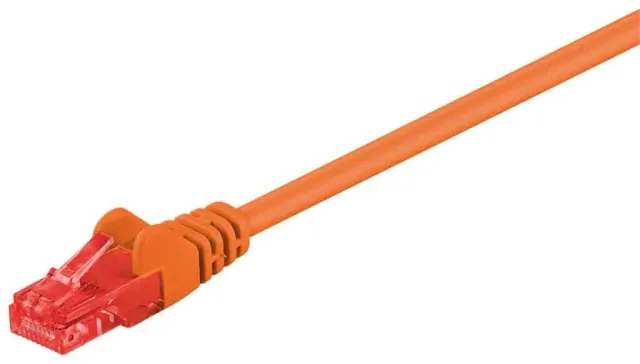MicroConnect CAT6 U/UTP netwerkkabel 2 m oranje