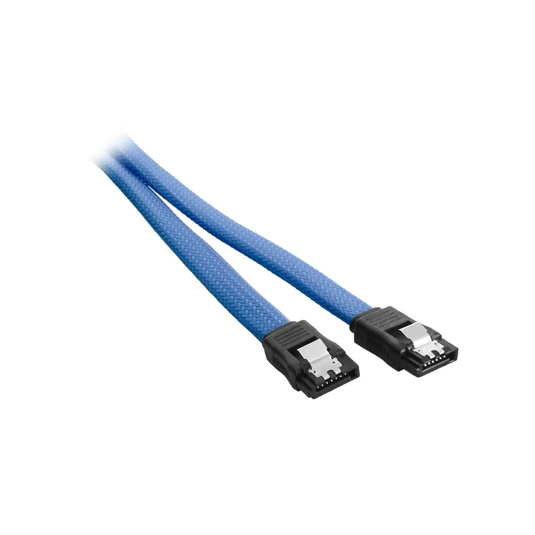 CableMod ModMesh SATA 3 kabel 30cm lichtblauw